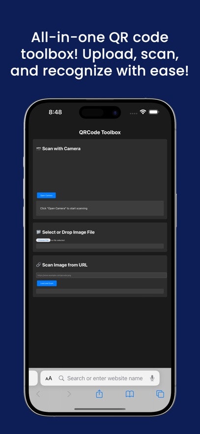 URL QRCODE HERPER-FOR SAFARI - Mac，iPhone和iPad上的Safari的多合一QR代码工具。媒体3