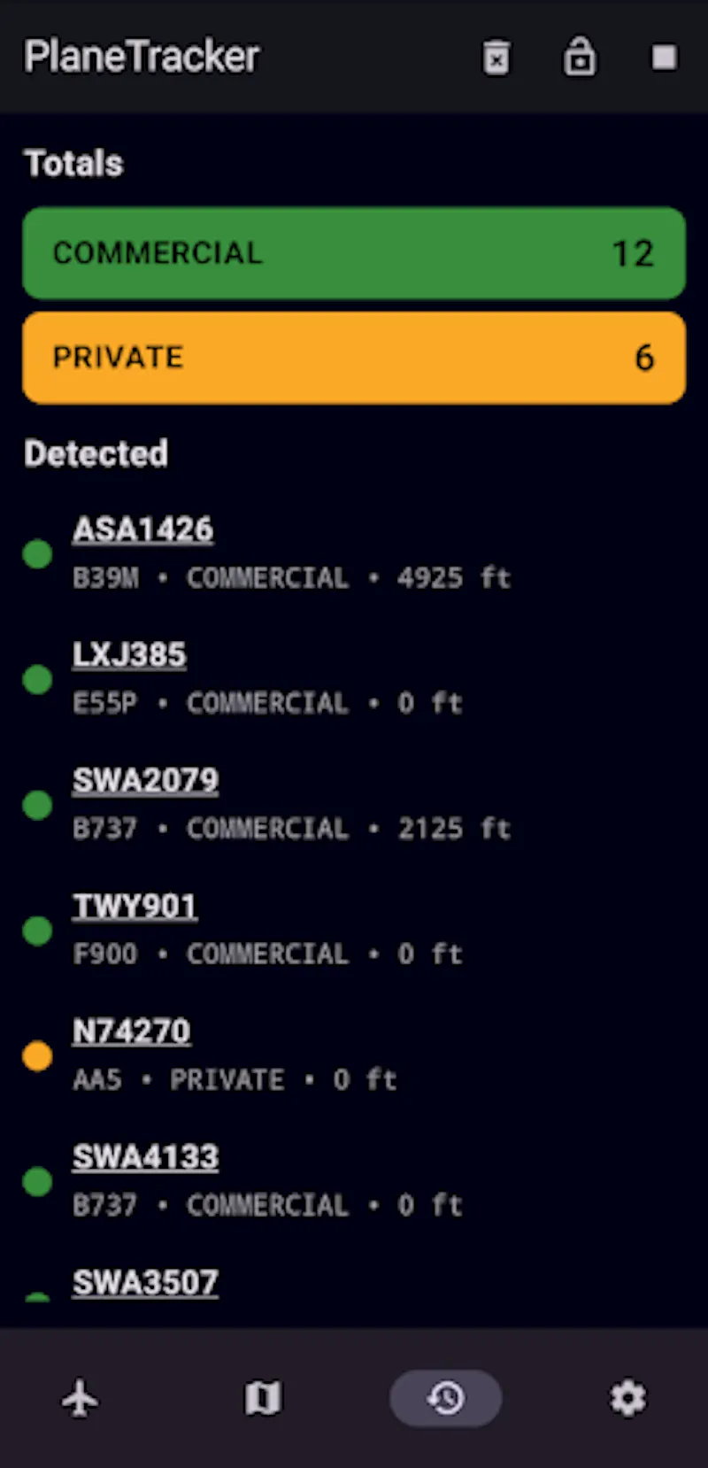 PlaneTracker screenshot 3
