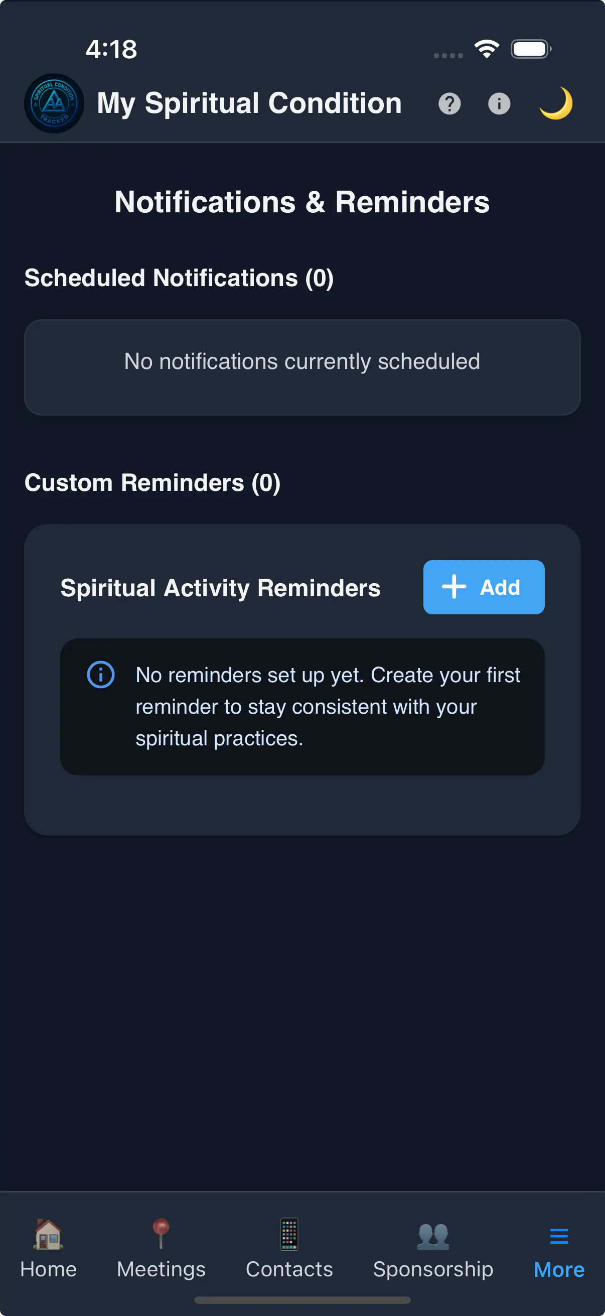 Spiritual Condition Tracker gallery image