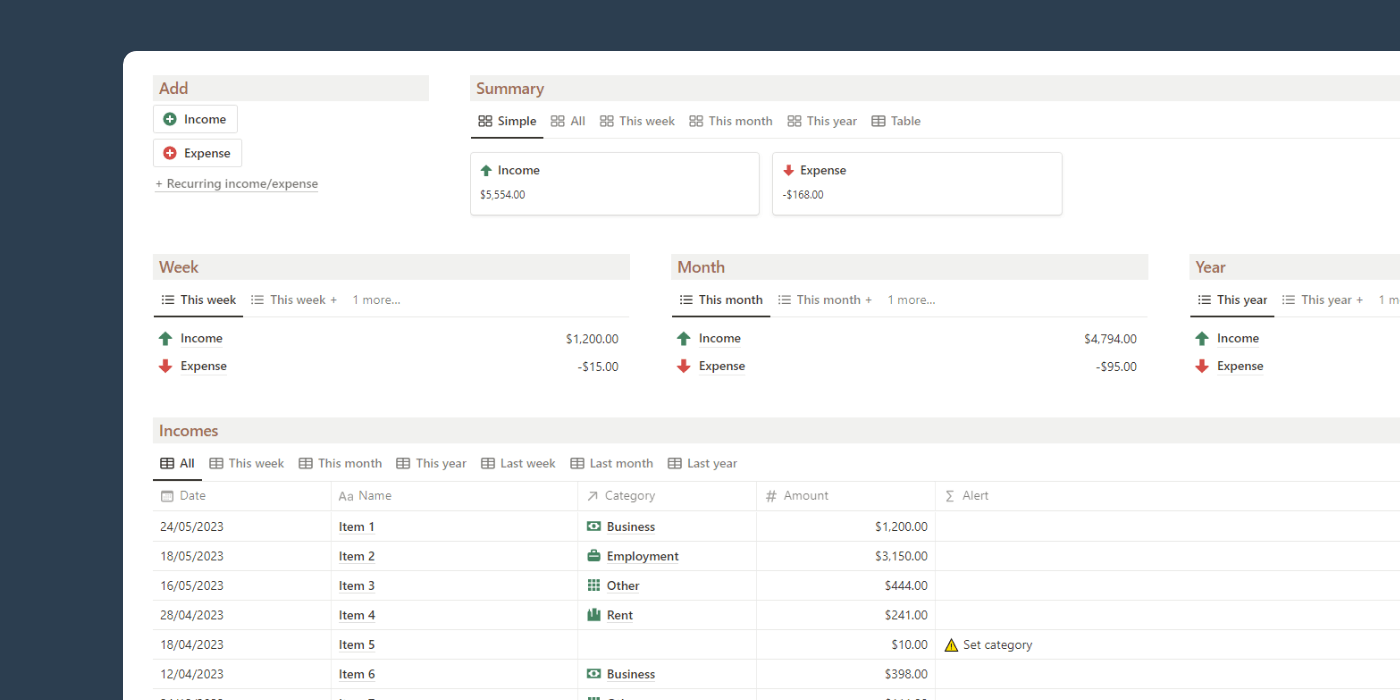 Kavram için Finans Tracker media 1