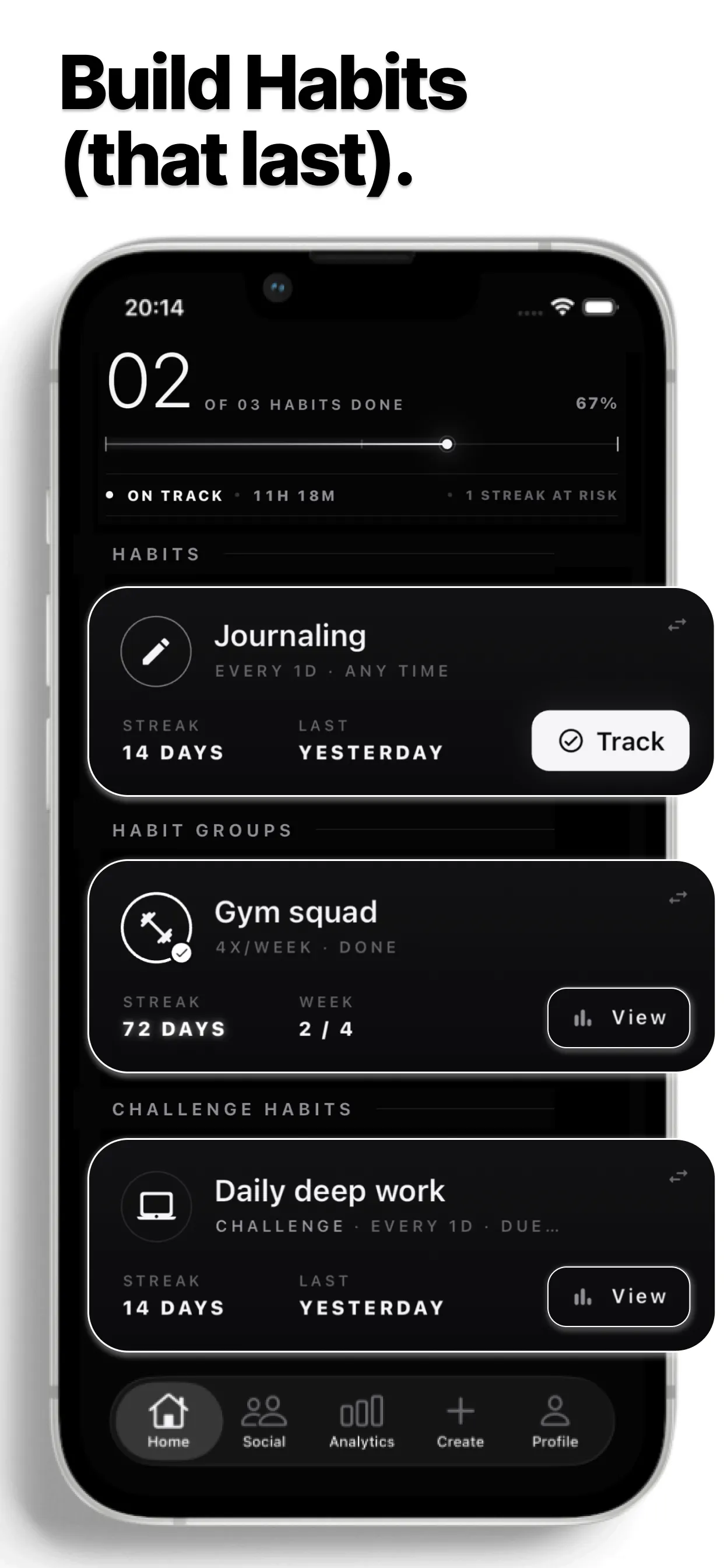 CoThrive - Habit Tracker screenshot