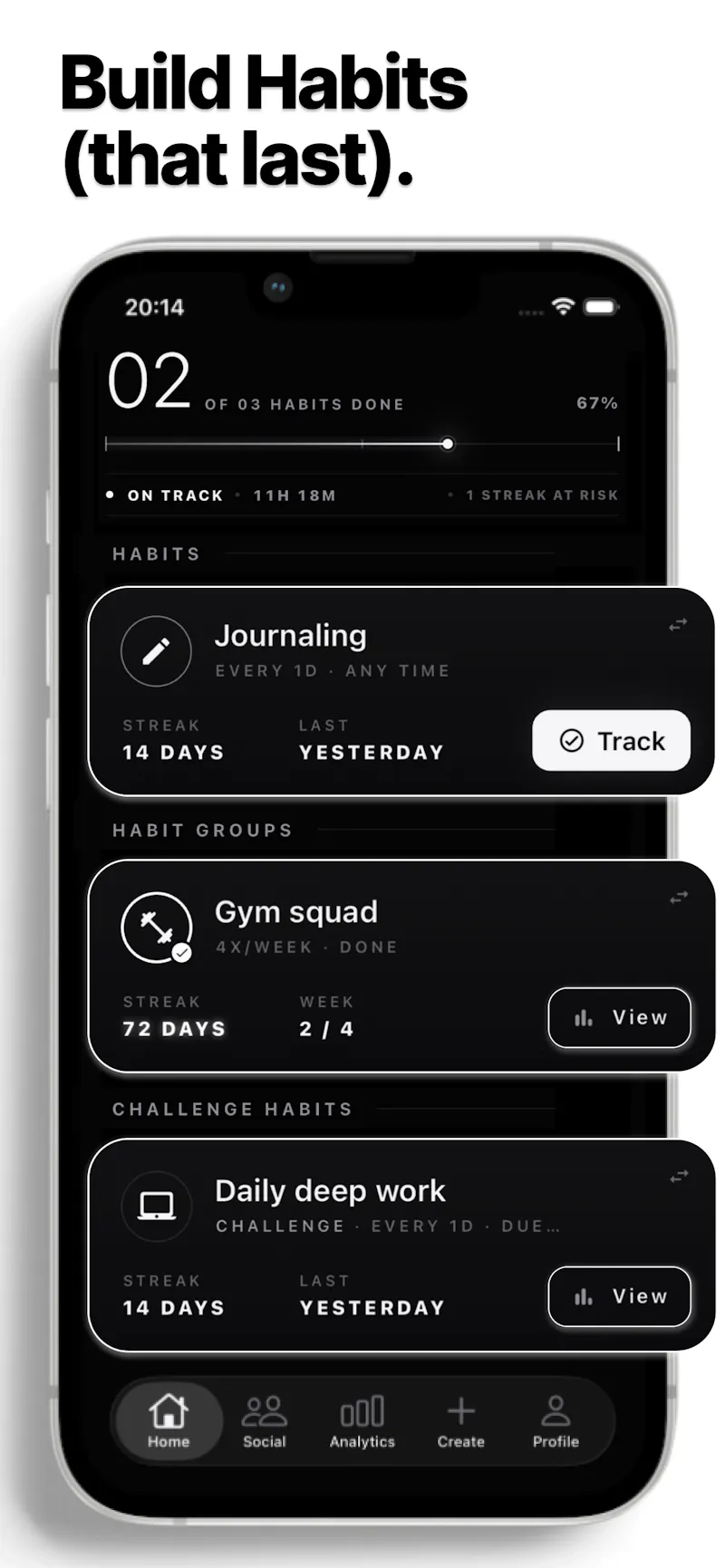 CoThrive - Habit Tracker screenshot 1