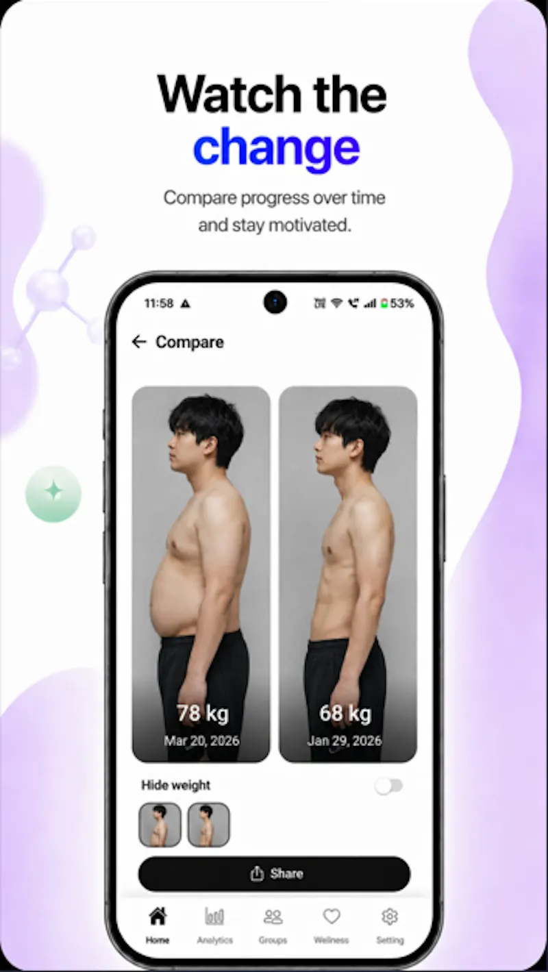 Caloi - AI Calorie Counter screenshot 5