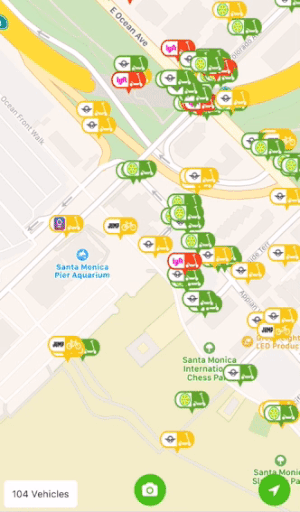 Scooter Map One app to find and unlock scooters Product Hunt