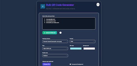 Bulk QR Code Generator gallery image