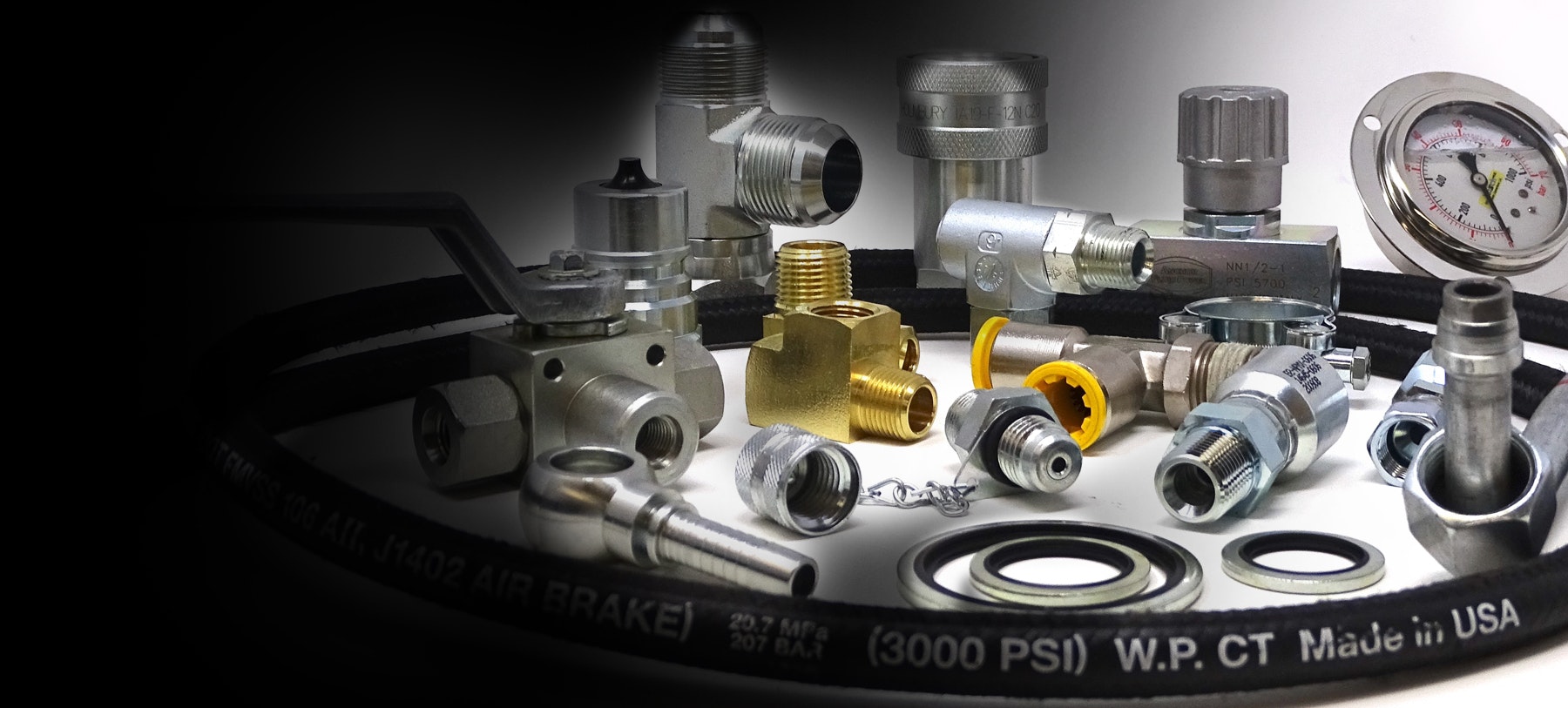 Hydraulic Hose Fittings  Metric Adapters