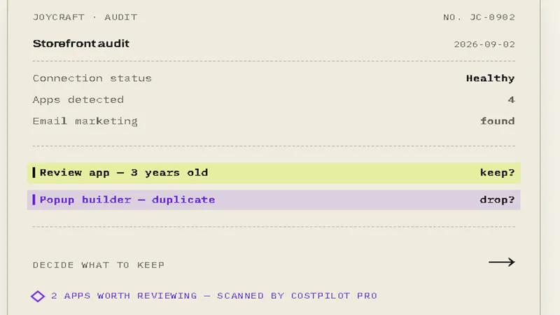 CostPilot Pro screenshot 1