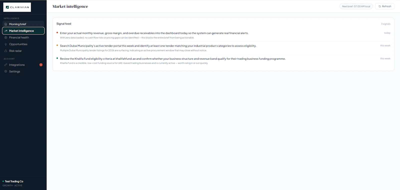 Clarivian screenshot 3