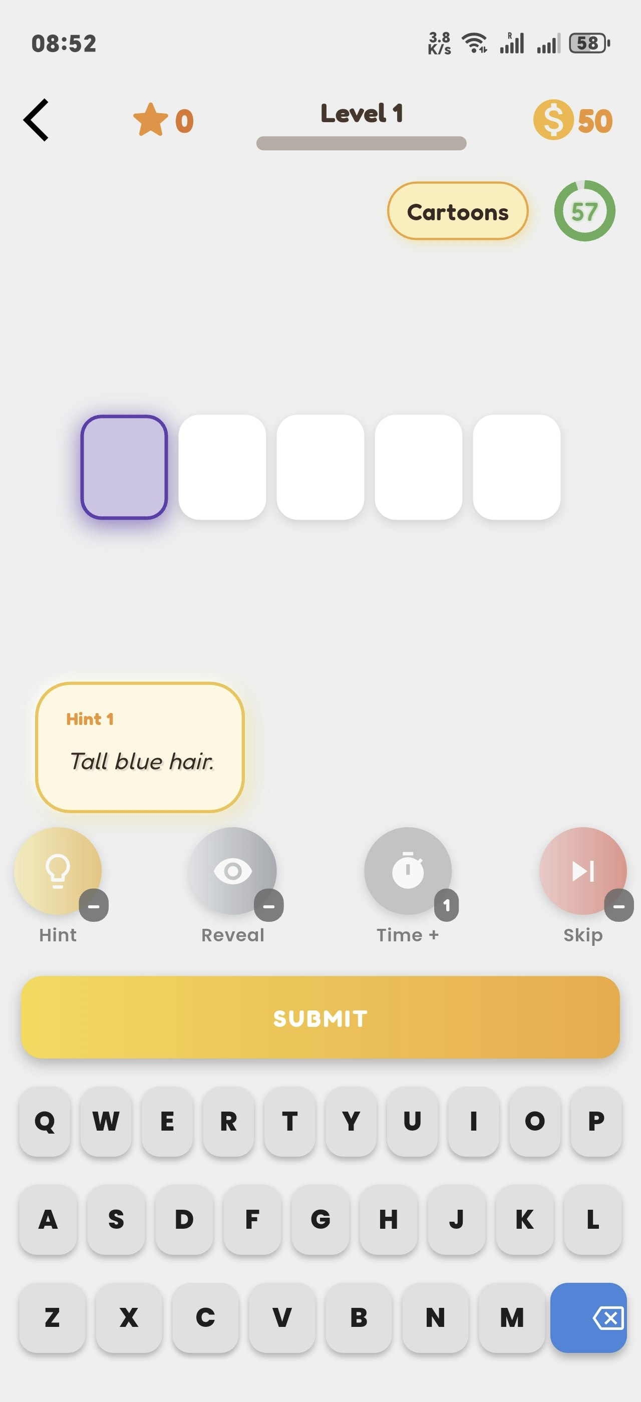 Word Hunt - Guess The Word - Main product screenshot demonstrating key features and user interface