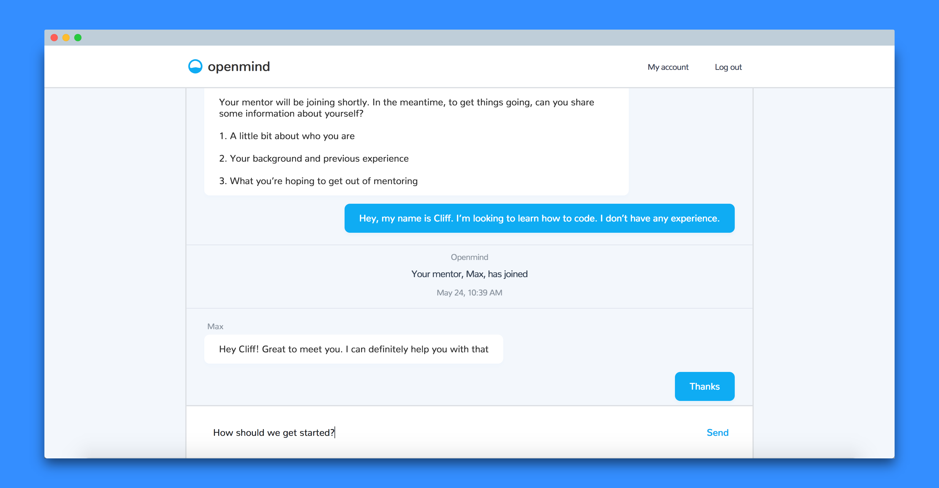 Openmind Learn Faster With 1 On 1 Mentoring From An Expert Product Hunt
