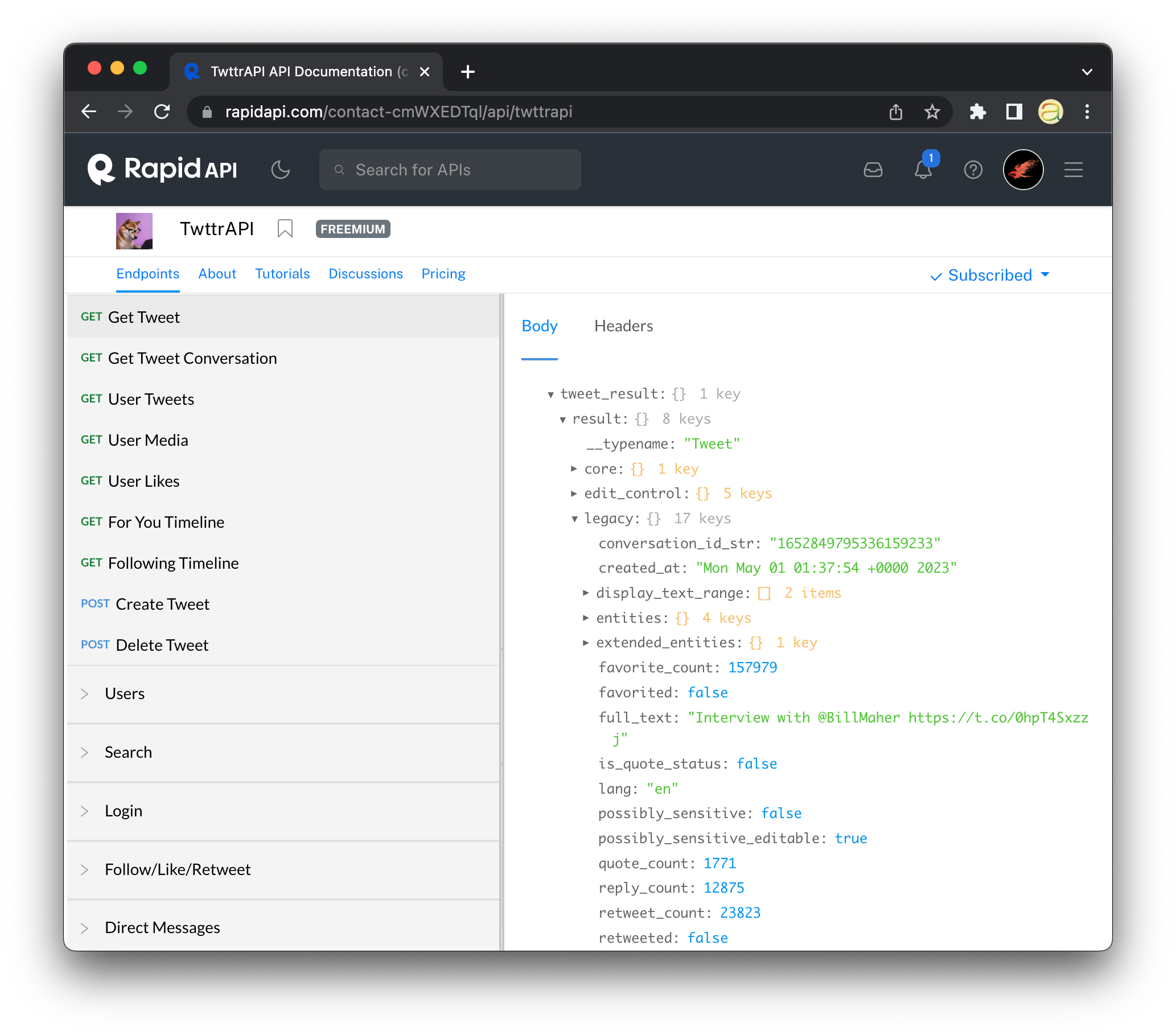 Twttrapi-非正式的Twitter API - 自动化您的Twitter任务并轻松收集数据。媒体2