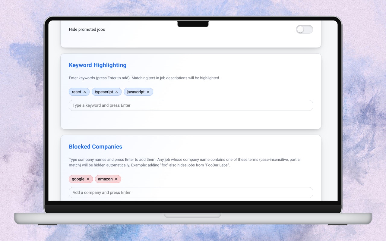 JobLens AI: Stop seeing the same jobs gallery image