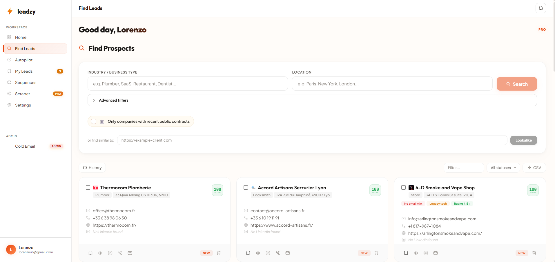 Leadzy gallery image