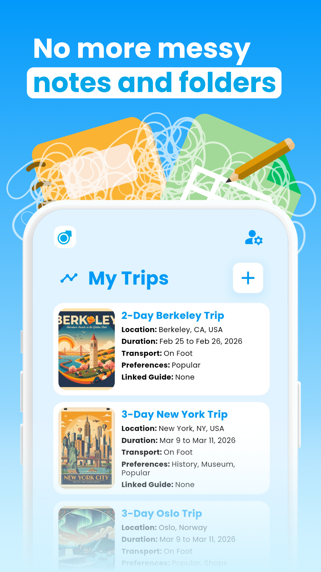 Meily Trips App gallery image