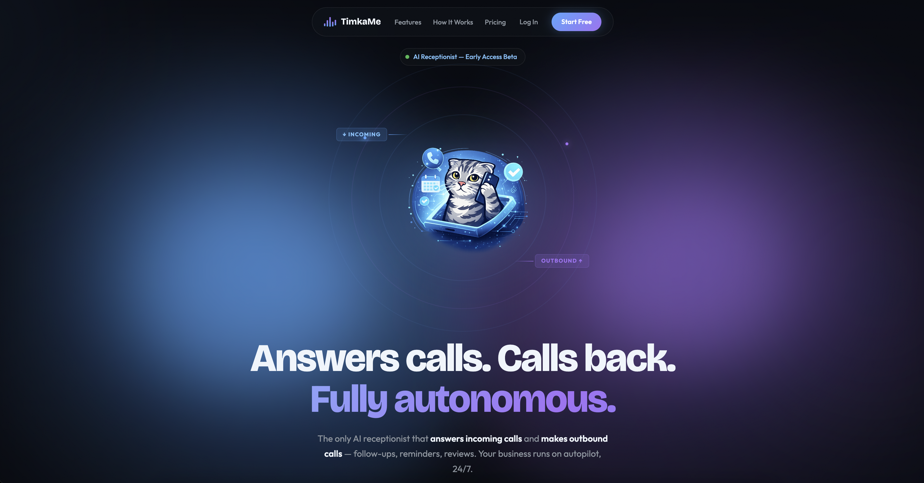 TimkaMe - Main product screenshot demonstrating key features and user interface