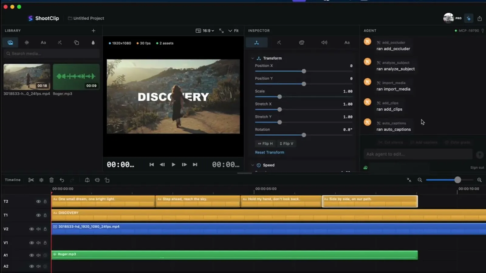 ShootClip screenshot 1 (video preview)