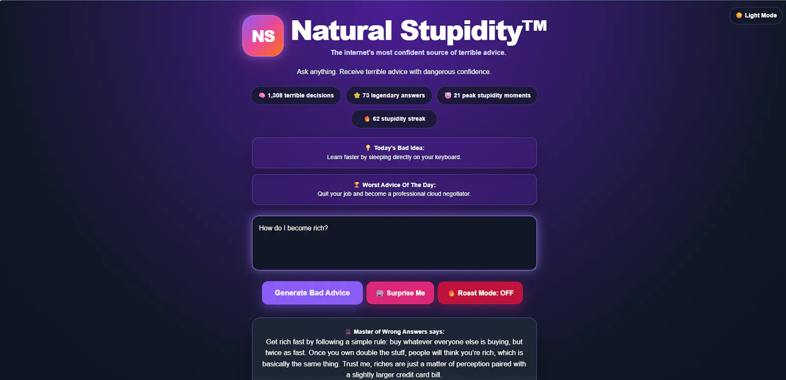 Natural Stupidity™ screenshot 2