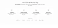 PDF WorkSpace - Privacy Matters