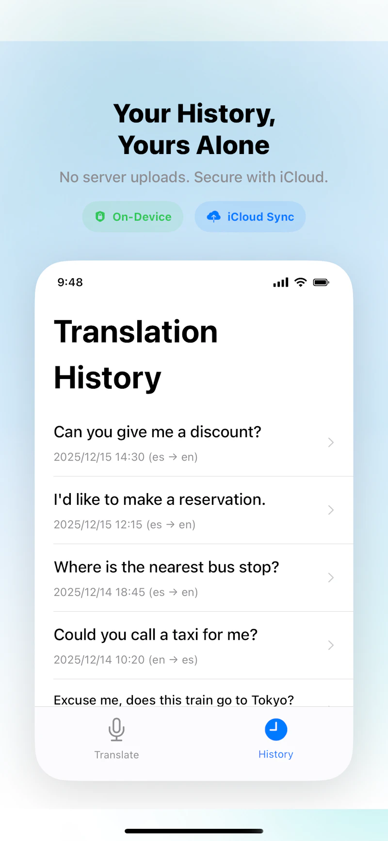 Transora screenshot 5