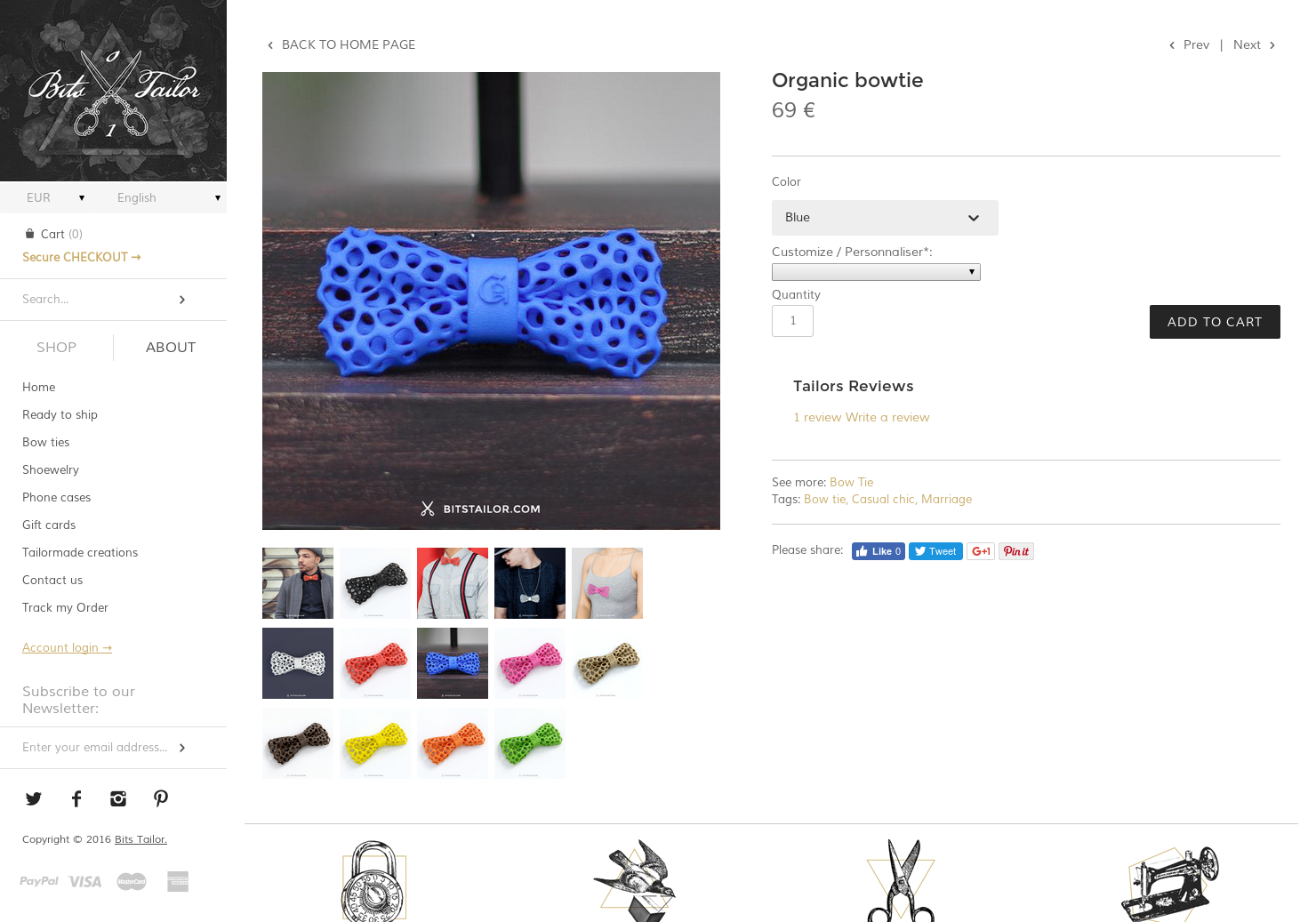 3D Printed Bow Tie