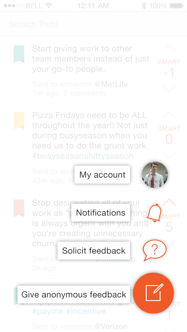 Trebl - Anonymous Feedback at Work gallery image