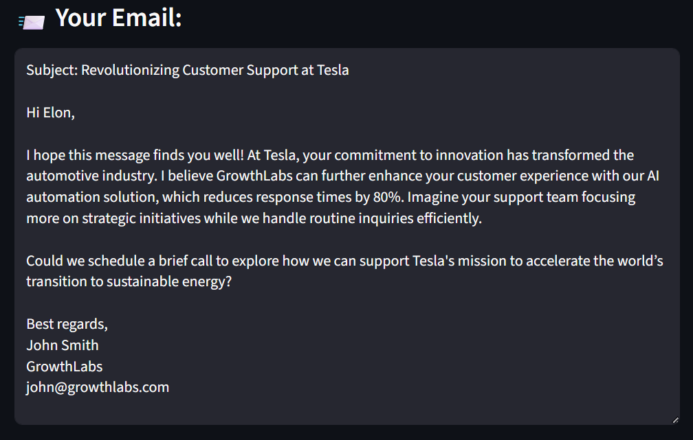 AI Cold Email Generator Pro gallery image