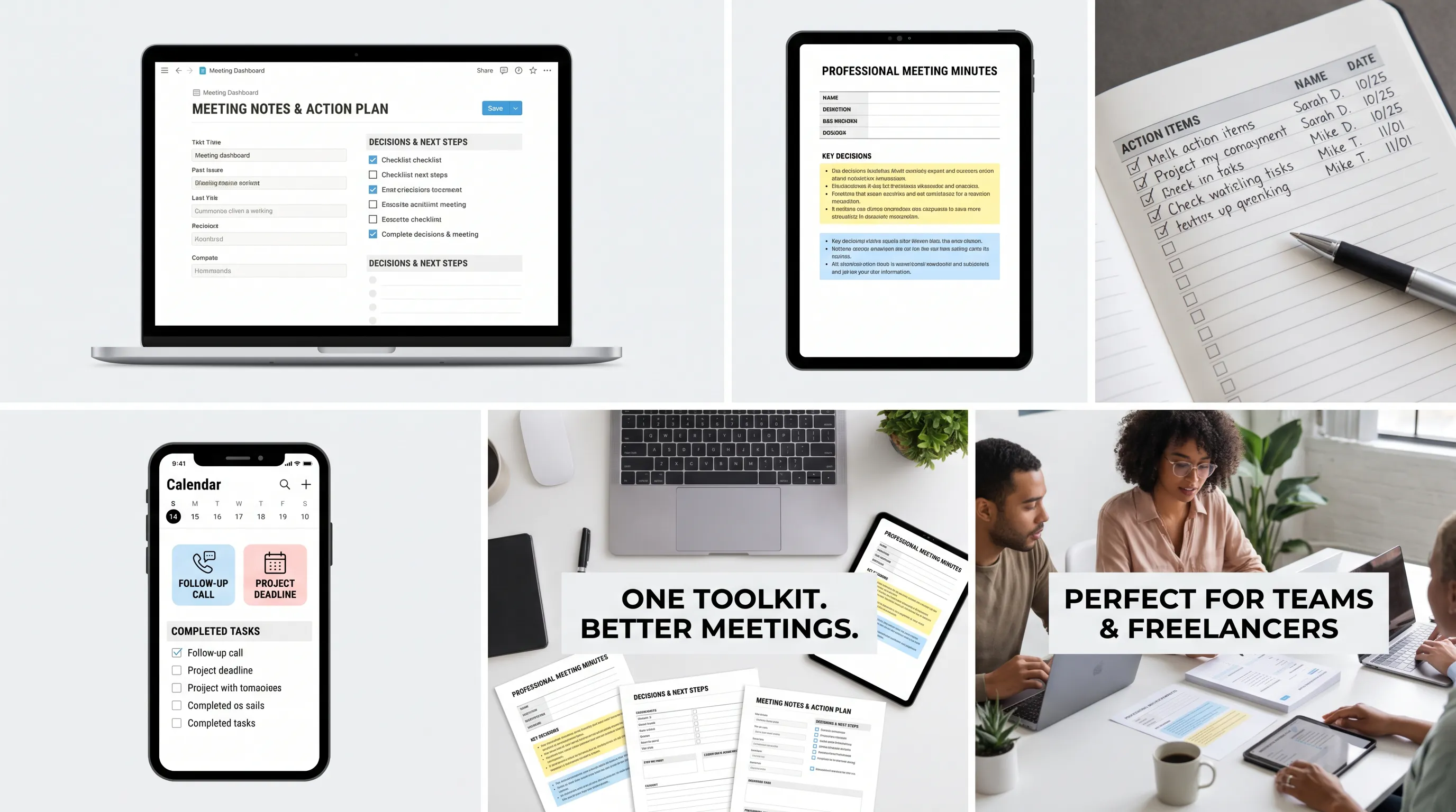Complete Meeting Notes & Action Items gallery image