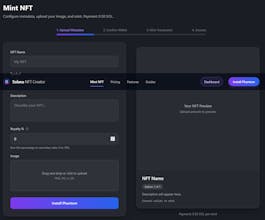 Solana NFT Creator gallery image