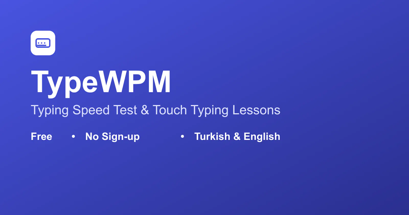 TypeWPM screenshot 1