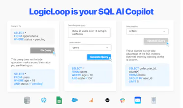 LogicLoop AI SQL Copilot gallery image