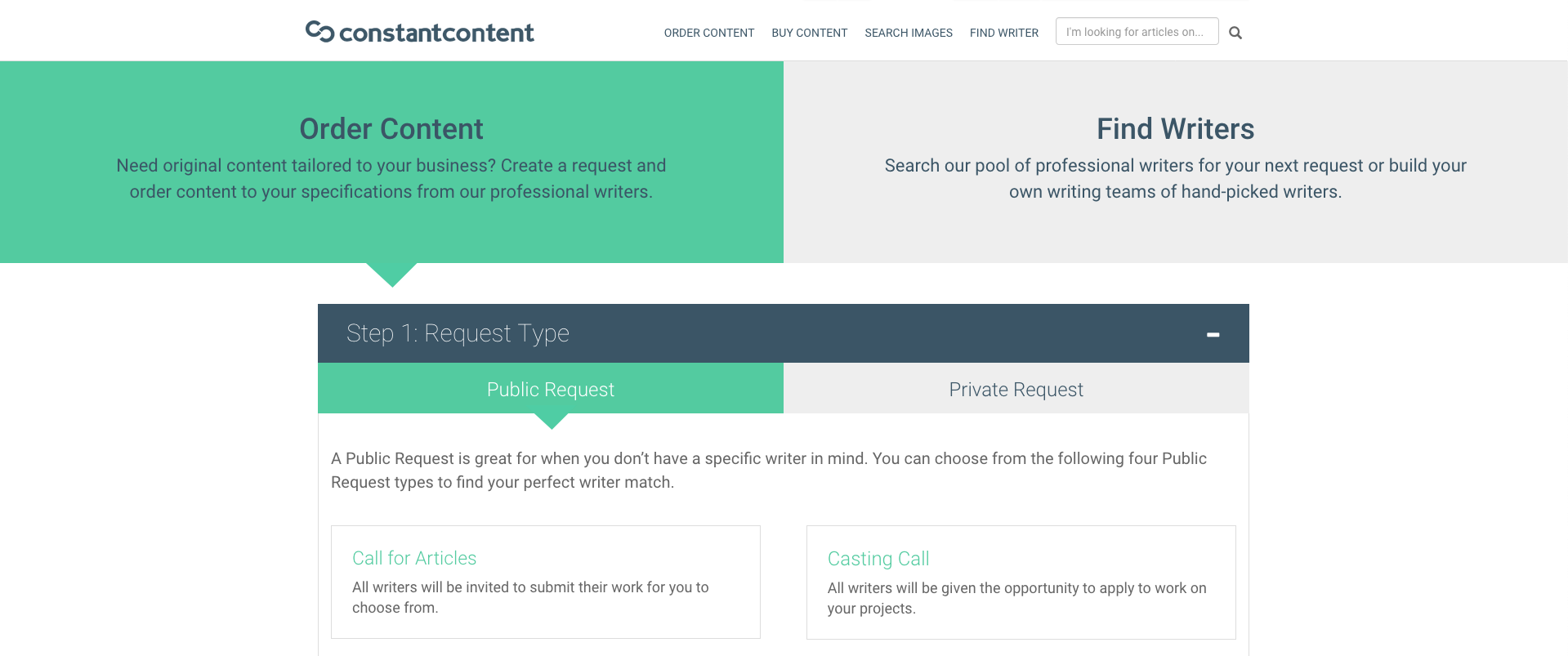 Constant Content gallery image
