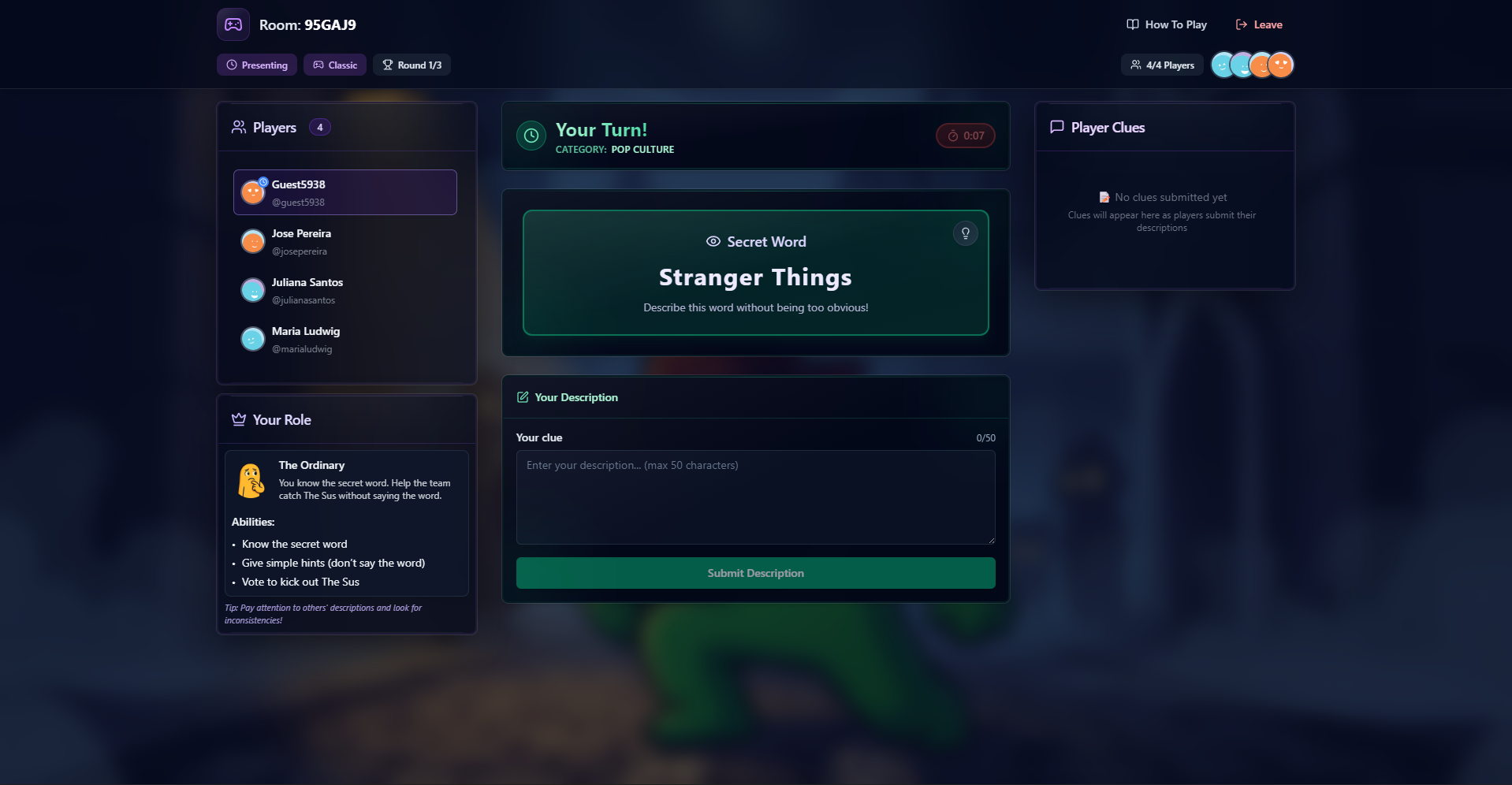 Word Sus - Screenshot 3 showing product features and functionality