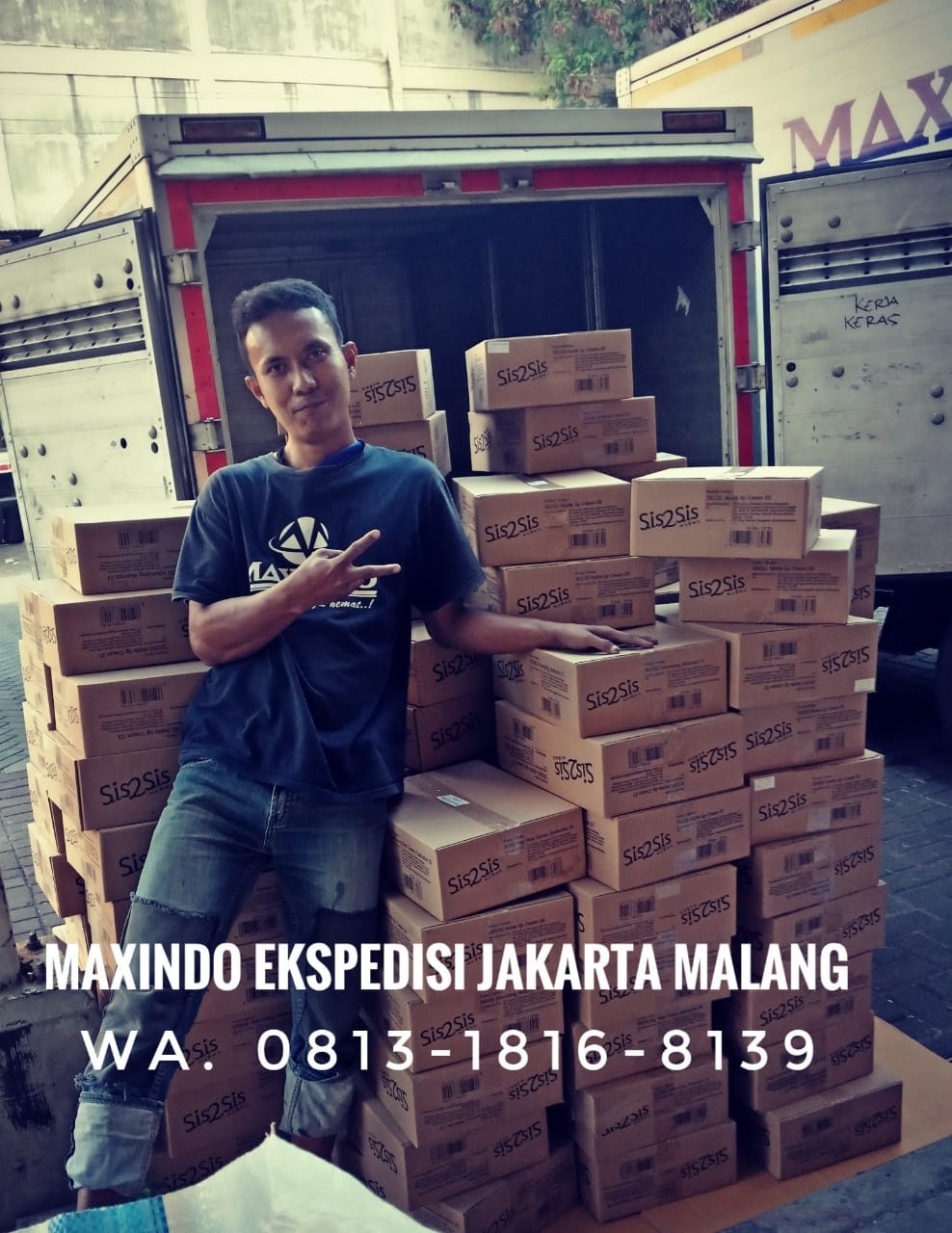 Maxindo Expedición barata Yakarta Malang media 2