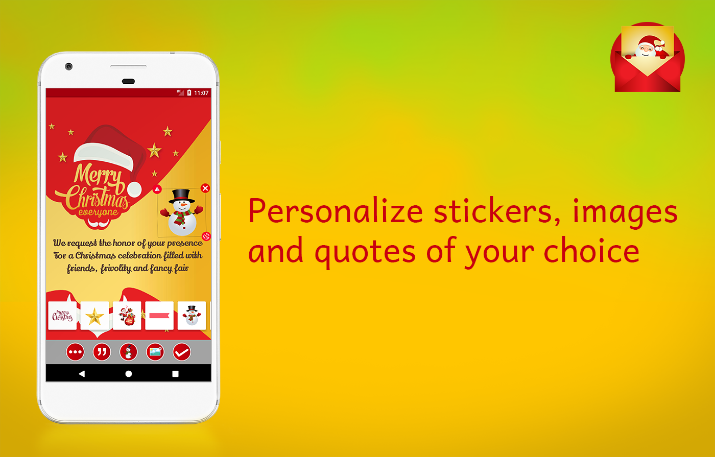 Invitation Card Maker for Christmas gallery image