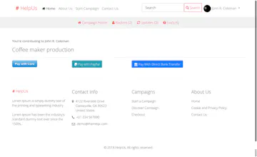 HelpUs – Ultimate Crowdfunding Solution gallery image