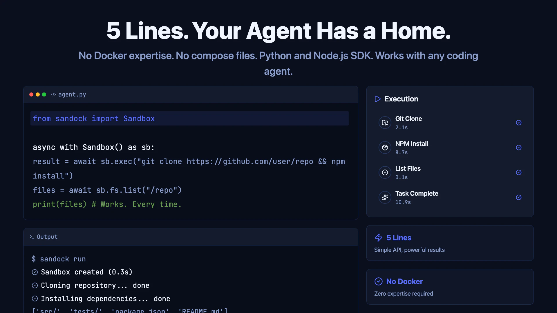 Sandock screenshot 5