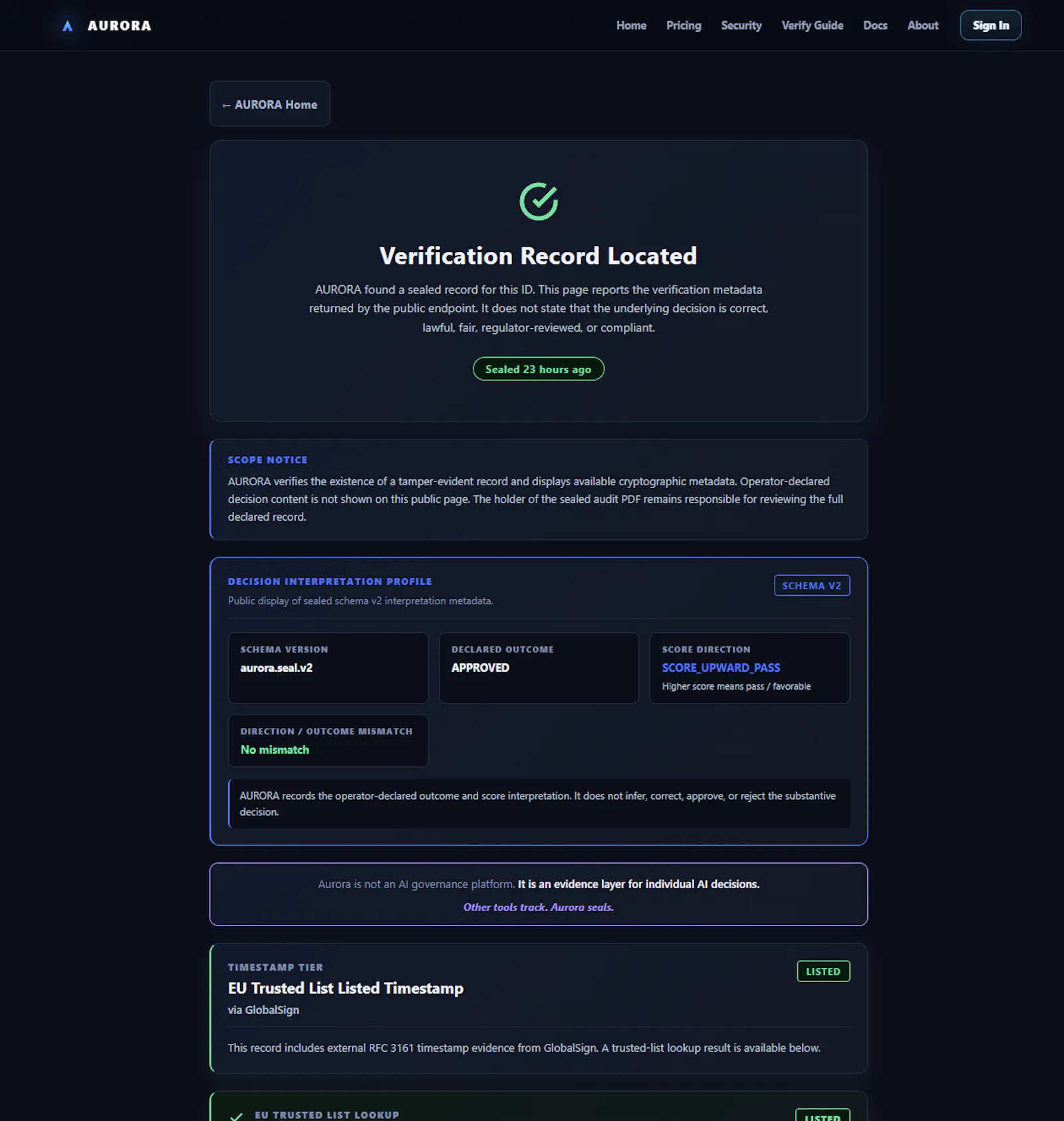 AURORA screenshot 2
