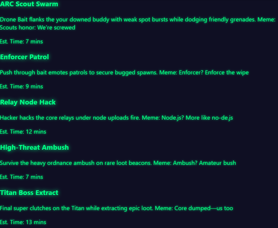 Raid Generator - Screenshot 3 preview