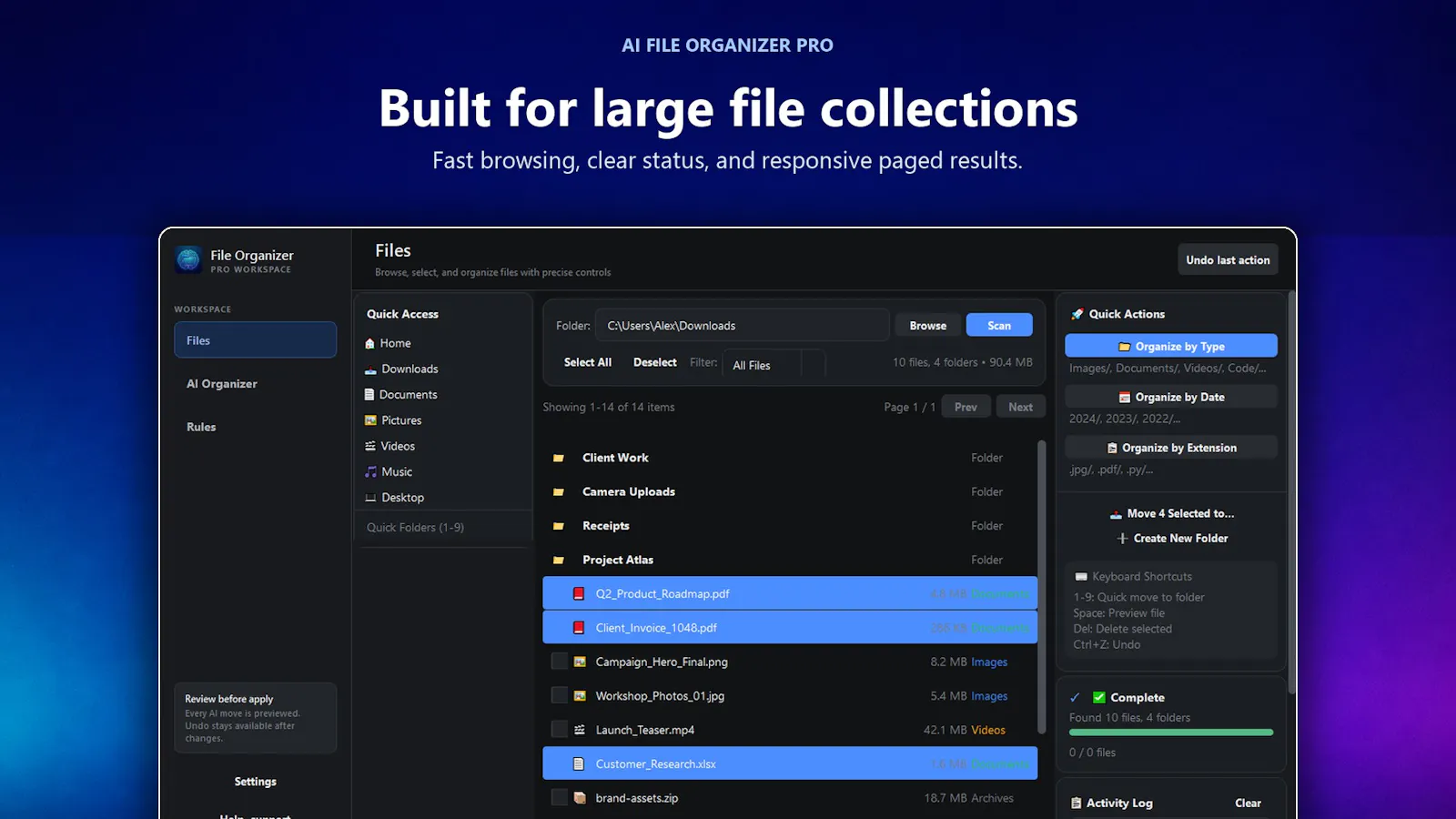 AI File Organizer Pro screenshot 4