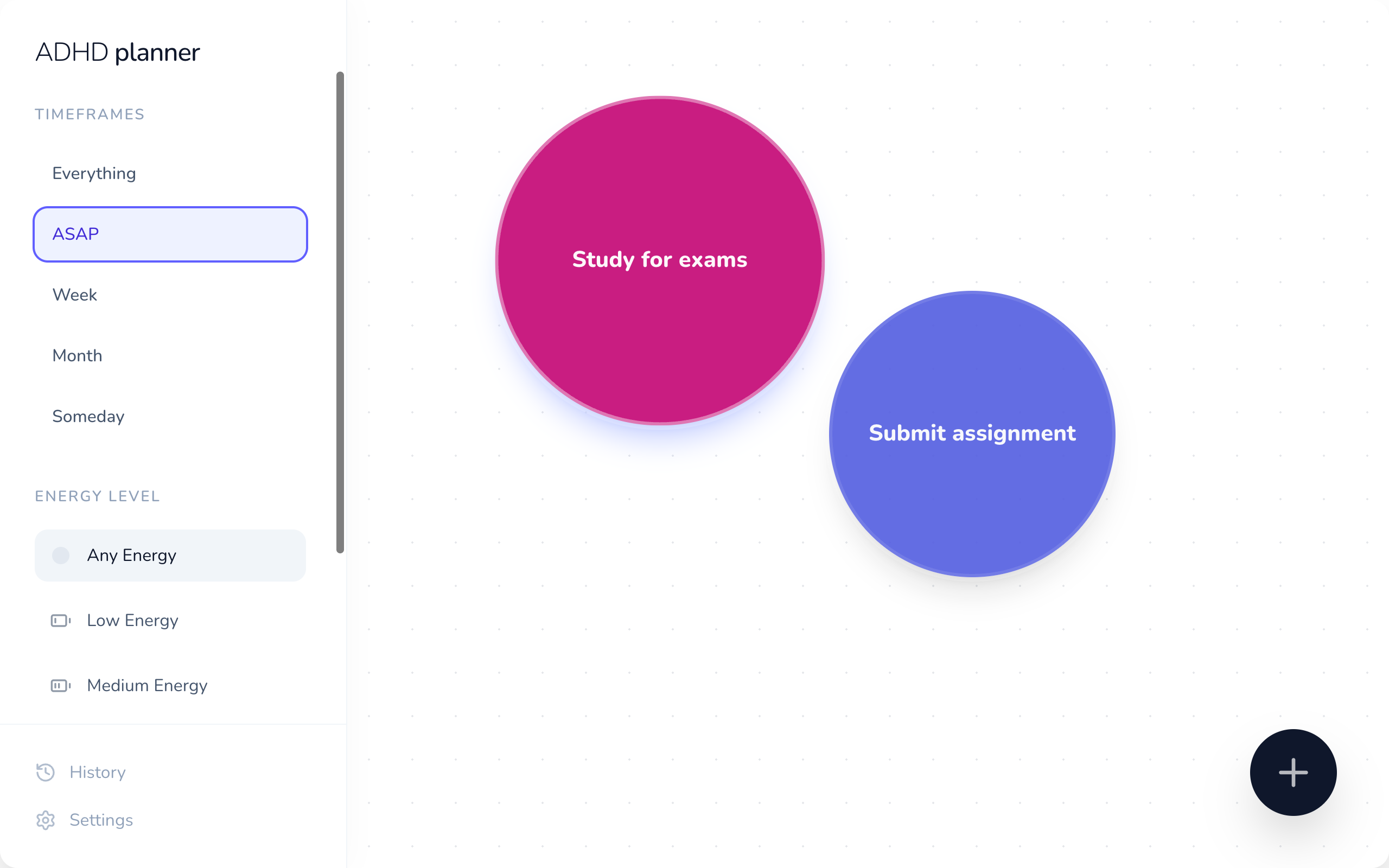 ADHD Planner. Friendly organization tool gallery image