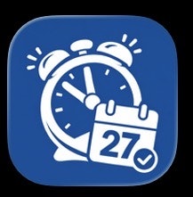  I built a date-based alarm app - Product Hunt launch logo and brand identity