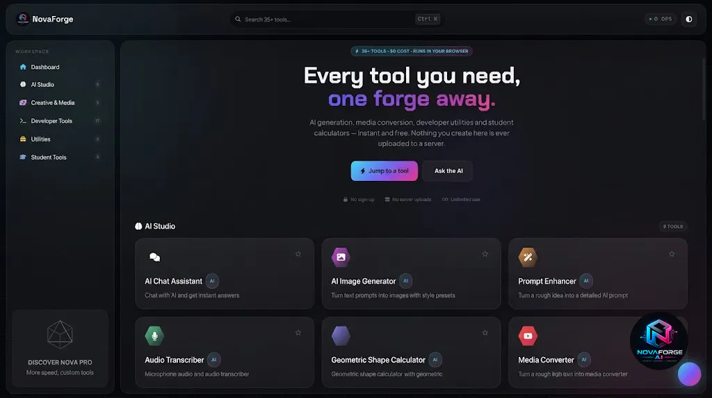 NovaForge AI gallery image