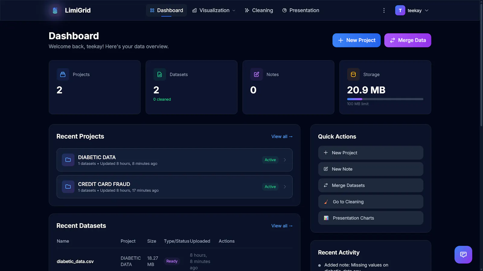 LimiGrid screenshot 4