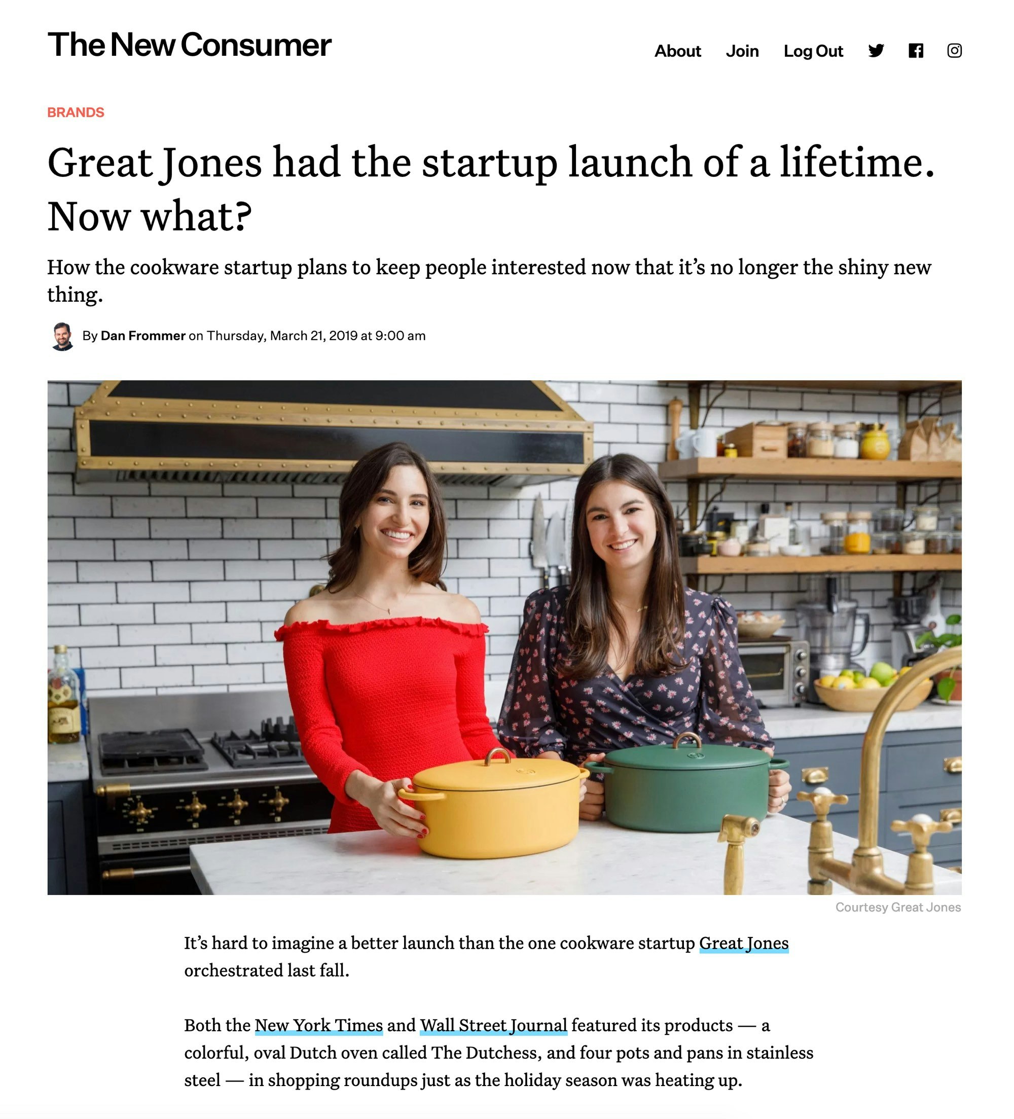 Great Jones had the startup launch of a lifetime. Now what? - The New  Consumer