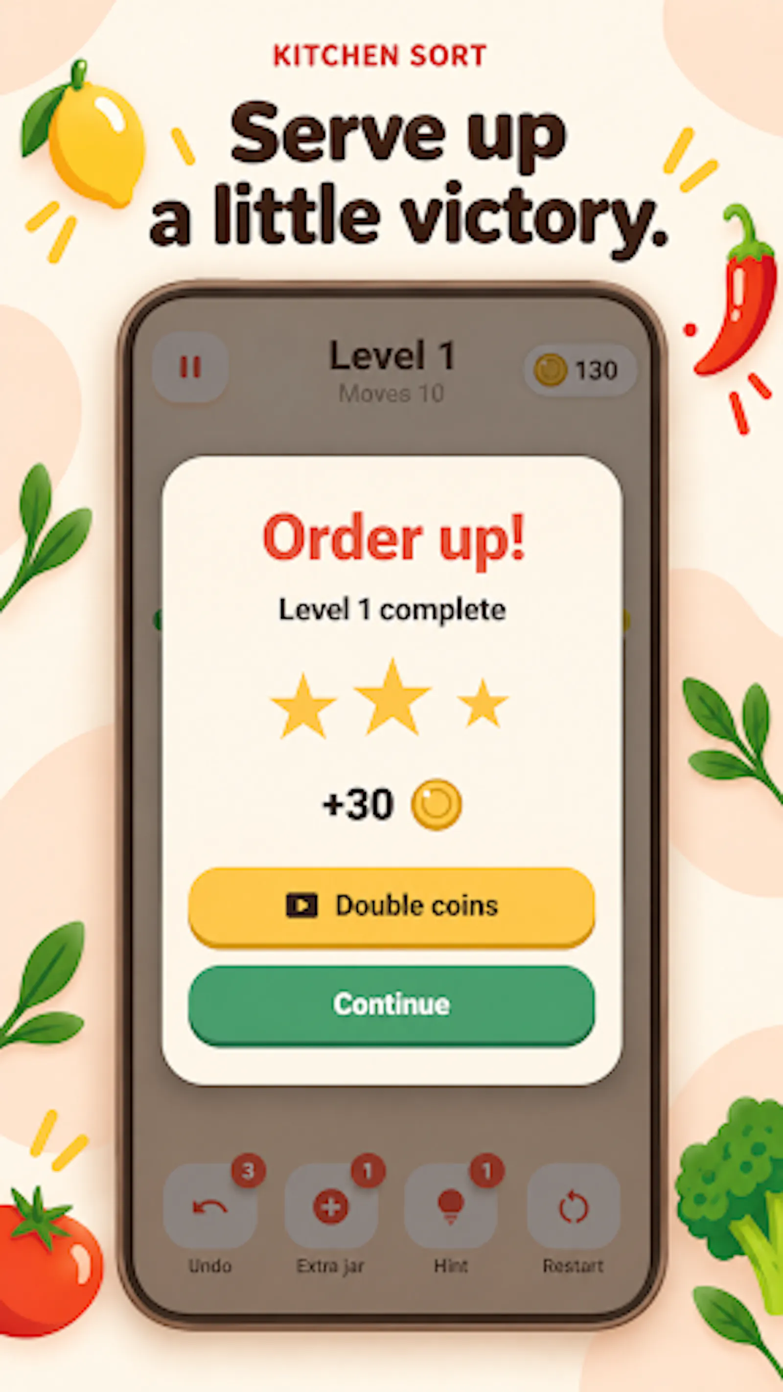 Kitchen Sort: Food Puzzle screenshot 3