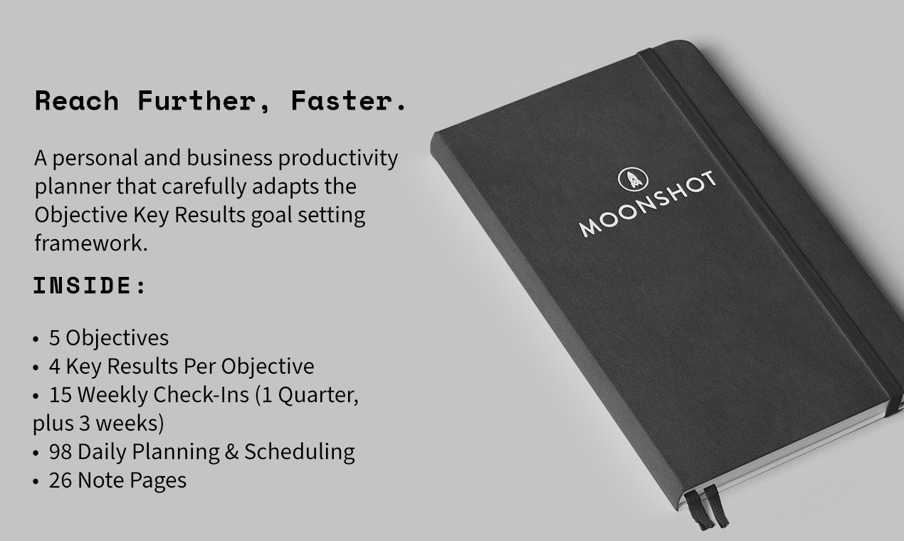 The Moonshot Productivity Planner gallery image