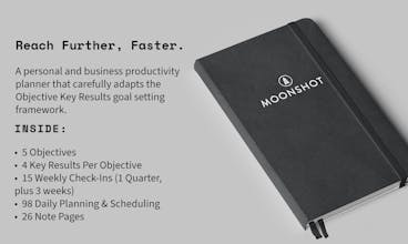 The Moonshot Productivity Planner gallery image