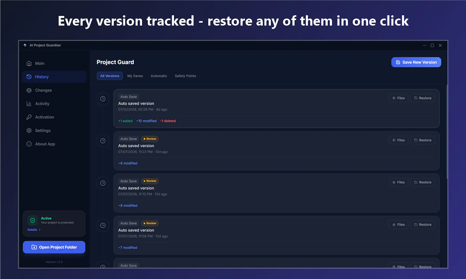 AI Project Guardian screenshot 4