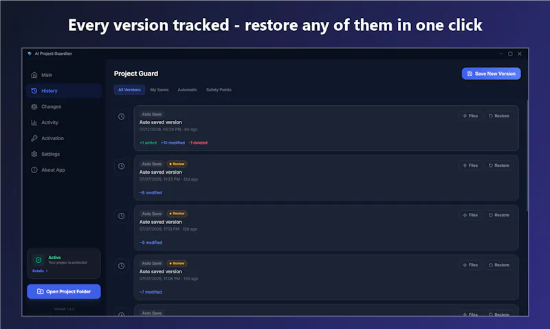 AI Project Guardian screenshot 4