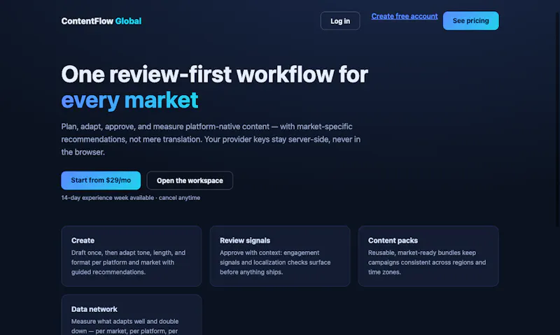 ContentFlow screenshot 2